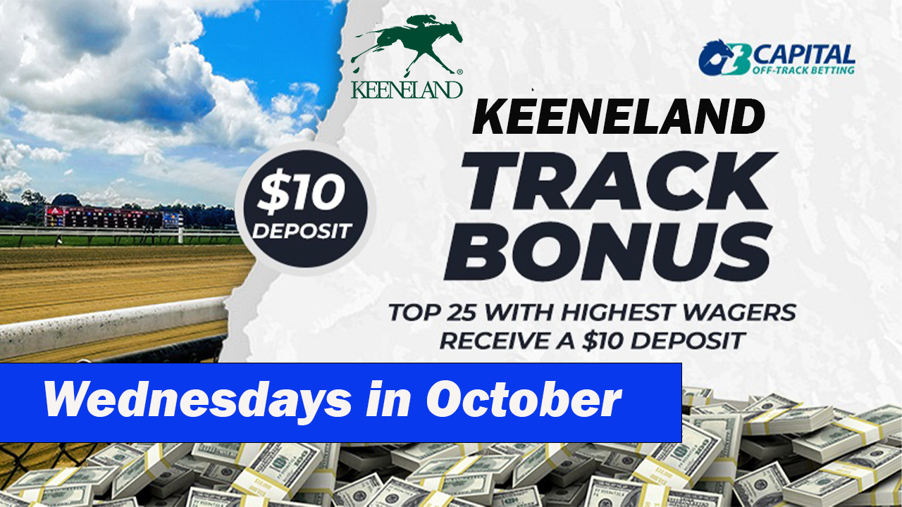 Keeneland Oct 2023 TRACK BONUS Capital OTB