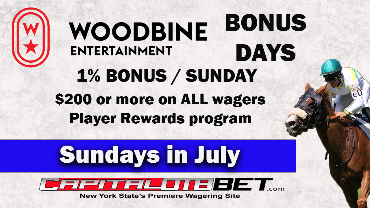 Woodbine 1% Bonus